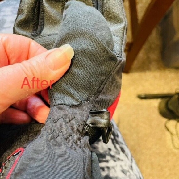 Kombi‎ Racing Gloves Juniors M Red Insulated Water Guard Motocross Cycling - Picture 9 of 9